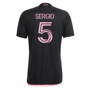 Inter Miami Sergio Busquets #5 Gostujuci Dres 2023-24 Kratak Rukavima